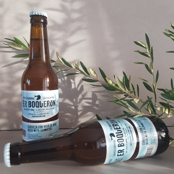 Er Boquerón Fris blond pilsbier 
