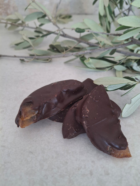 Chocoladelaag van 60% pure chocolade